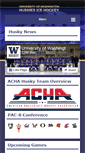 Mobile Screenshot of huskyicehockey.com